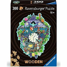 WOOD: Cuckoo Clock 300 Piece Puzzle
