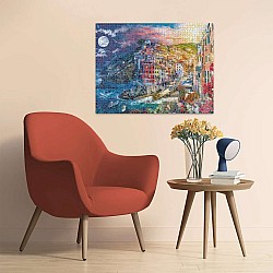 Colorful Cinque Terre 2000 Pc Puzzle