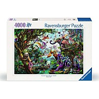 4000 pc Jigsaw Puzzle Tropical Dragons Puzzle