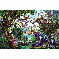 4000 pc Jigsaw Puzzle Tropical Dragons Puzzle