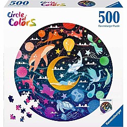 Ravensburger "Circle of Colors: Dreams" (500 Pc Round Puzzle)