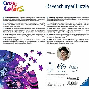 Astrology 500 Piece Round Puzzle