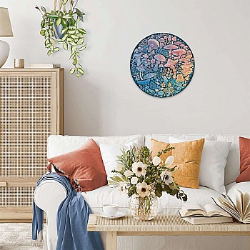 Ravensburger "Mushrooms" (500 Pc Round Puzzle)