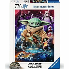Star Wars Grogu's Journey Shaped (776 pc Large Format Puzzle)