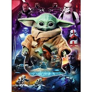 Star Wars Grogu's Journey Shaped (776 pc Large Format Puzzle)