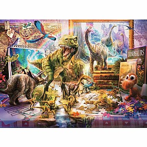 Children’s Jigsaw Puzzle Dinosaur Escape - 100 Pieces Puzzle