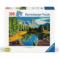 Ravensburger Large Format Rocky Mountain Reflections 300 Piece 