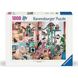 Cat Tree Heaven 1000 Piece Puzzle