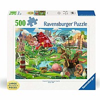Ravensburger 500 Piece Jigsaw Puzzle: Putt Putt Paradise
