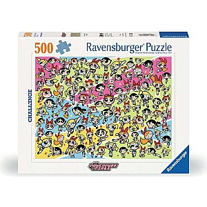 The Powerpuff Girls Challenge Puzzle (500 pc)