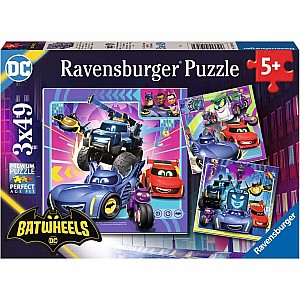 Batwheels (3x49 Piece Puzzle)
