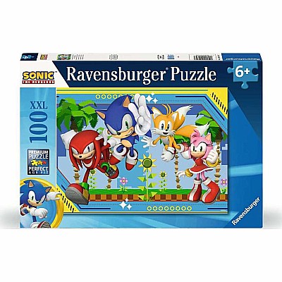 Children's Jigsaw Puzzle Sonic The Hedgehog - 100 Pieces Puzzle