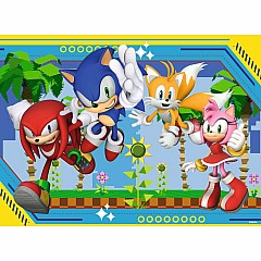 Children's Jigsaw Puzzle Sonic The Hedgehog - 100 Pieces Puzzle
