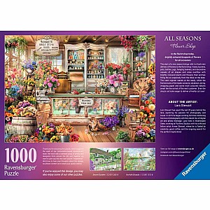 All Seasons Flower Shop 1000 Pc Puzzle