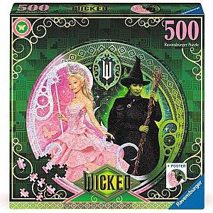 Wicked 500 pc Round Puzzle