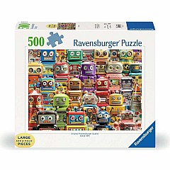 Retro Robots 500 Pc Large Format