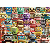 Retro Robots 500 Pc Large Format