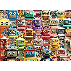 Retro Robots 500 Pc Large Format