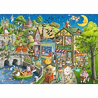 1000 pc Mother Gooseville Puzzle