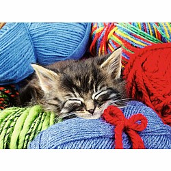 Wool Cat Puzzle (100 pc)