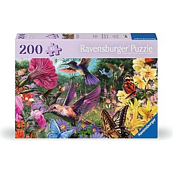 Hummingbirds and Butterflies Puzzle (200 pc)