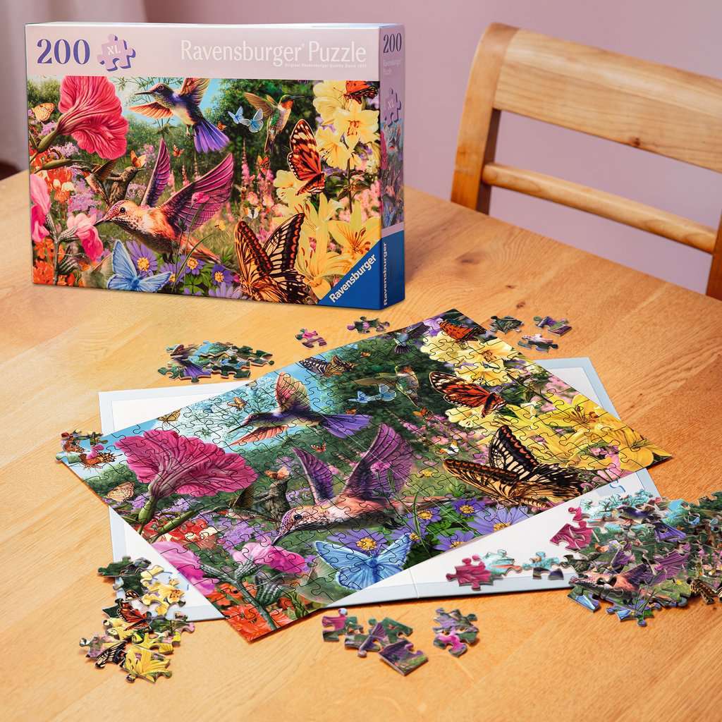 Hummingbirds and Butterflies Puzzle (200 pc)