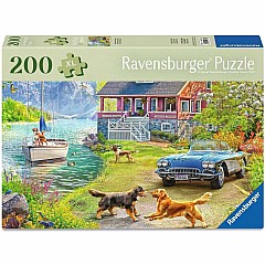 Summer Lake House Puzzle (200 pc)