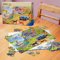 Summer Lake House Puzzle (200 pc)
