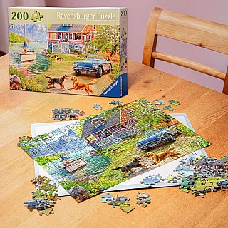 Summer Lake House Puzzle (200 pc)