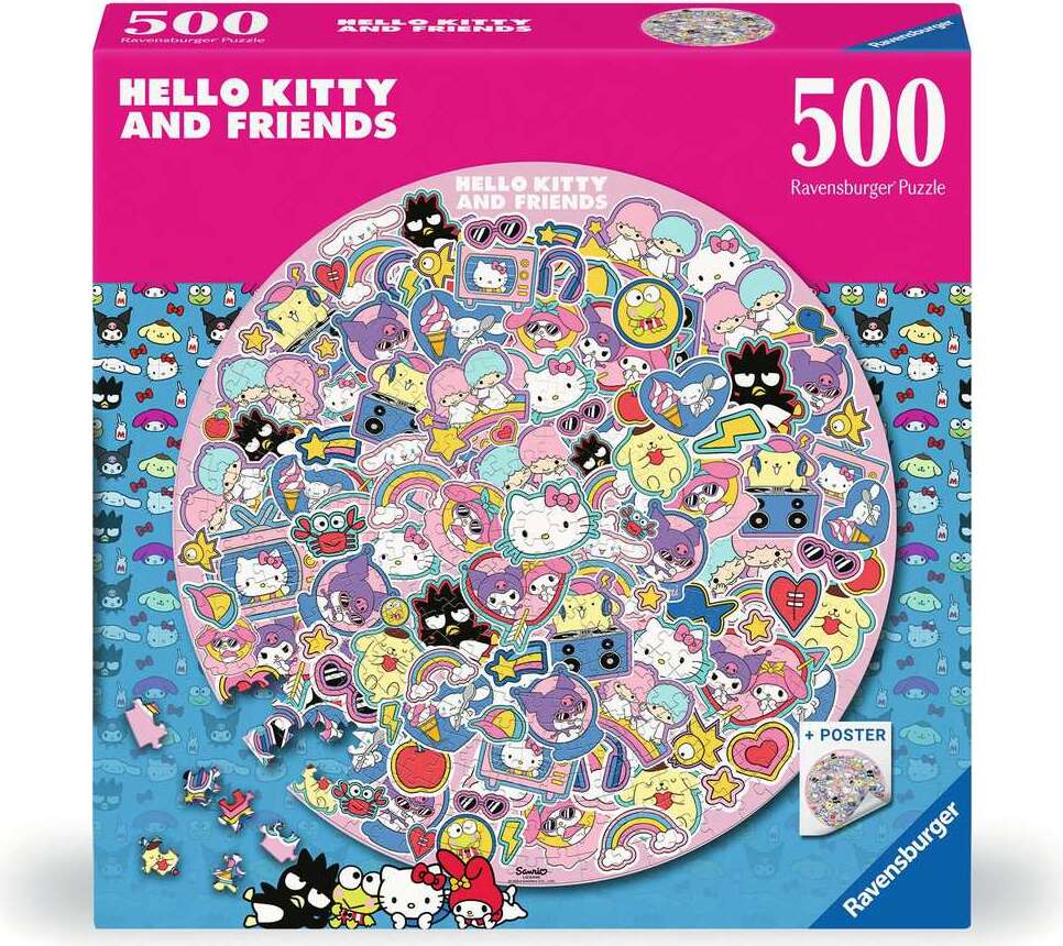Hello Kitty and Friends Puzzle (500 pc)