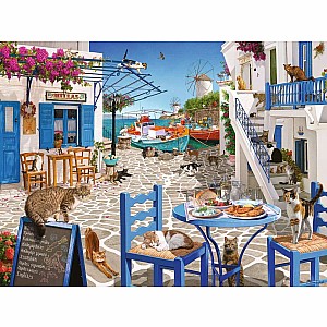 Cats of Mykonos 1500 Pc Puzzle