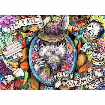 Ravensburger "Fashionably Late" (1000 Pc Puzzle)