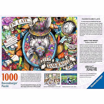 Ravensburger "Fashionably Late" (1000 Pc Puzzle)