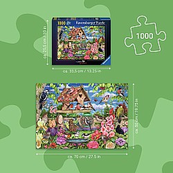 The Bird Table 1000 Pc Puzzle