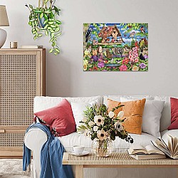 The Bird Table 1000 Pc Puzzle