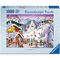 Greg Paprocki: Christmas Slopeside Spirit Puzzle (1000 pc)