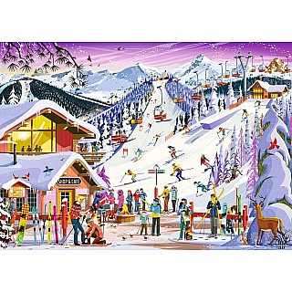 Greg Paprocki: Christmas Slopeside Spirit Puzzle (1000 pc)