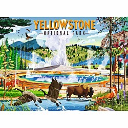 Yellowstone National Park 500 Pc Puzzle