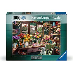 Flower Arranger's Shed 1000 Pc Puzzle