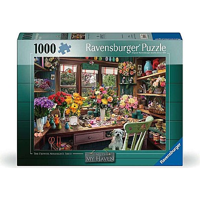 Flower Arranger's Shed 1000 Pc Puzzle