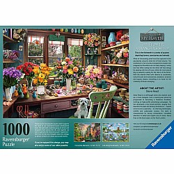 Flower Arranger's Shed 1000 Pc Puzzle