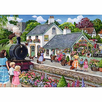 Whistle Stop Cottage 1000 Pc Puzzle