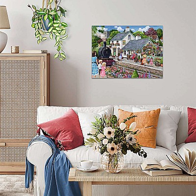 Whistle Stop Cottage 1000 Pc Puzzle