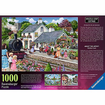 Whistle Stop Cottage 1000 Pc Puzzle