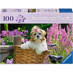 Sweet Little Dog 100 Pc Puzzle