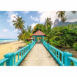 Colorful Bridge in Malaysia 1000 Pc