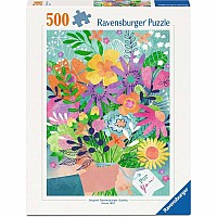 Flowers for You 500 Pc Puzzle