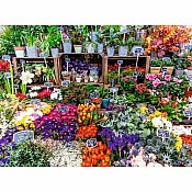 Flower Market, France 500 Pc Puzzle