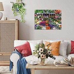 Ravensburger "Flower Market, France" (500 Pc Puzzle)