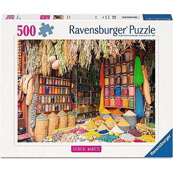 Ravensburger "Colorful Spices, Morocco" (500 Pc Puzzle)